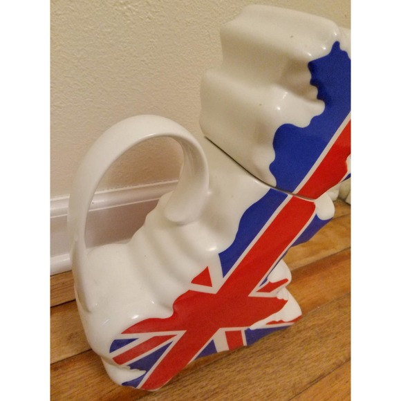 Paul Cardew British Flag Teapot - Not a miniature - Picture 6 of 11